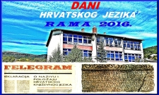 DANI HRVATSKOG JEZIKA-RAMA 2016.